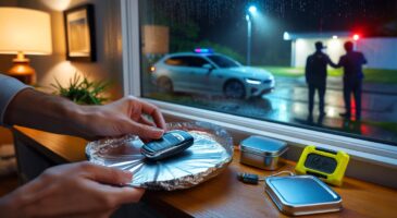 Pourquoi les policiers enrobent parfois leurs clés de papier aluminium ? Leur astuce dévoilée