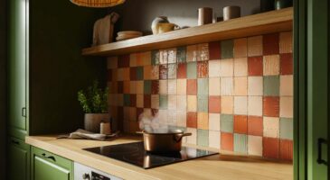 Voici pourquoi les crédences effet pierres s&rsquo;effacent : en 2026, la céramique brute s&rsquo;impose en cuisine et change tout