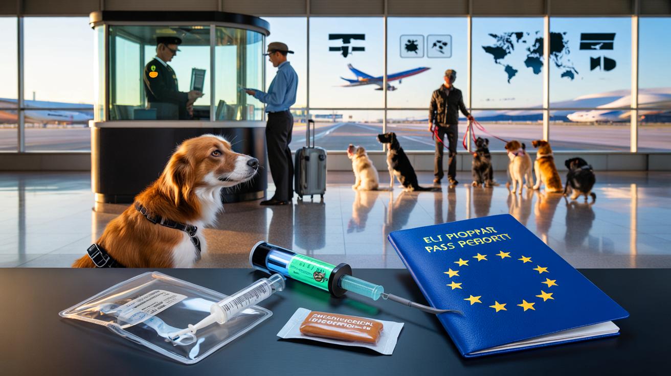 Voyager avec son chien à l’étranger en 2025 : ce détail à 21 jours qui bloque la frontière (et la règle des 5 chiens)