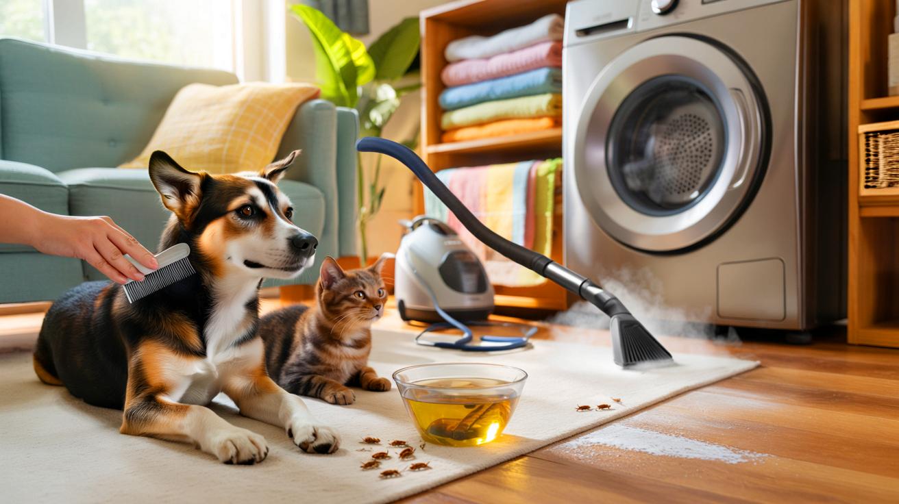 Adieu les puces : ces astuces maison validées par les vétérinaires transforment la vie de vos animaux