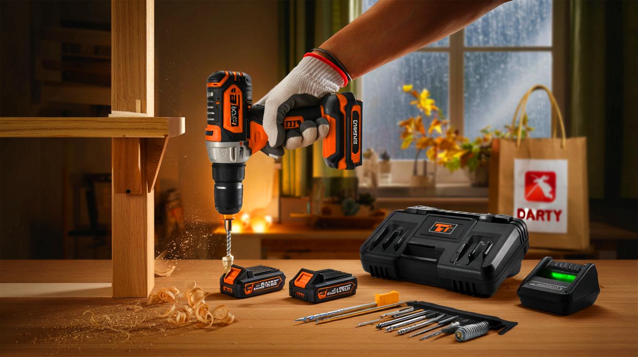 Ce bon plan Darty sur une perceuse-visseuse à 52,99 € intrigue, Lexzurn TACKLIFE 18 V en novembre 2025 vaut-il le coup