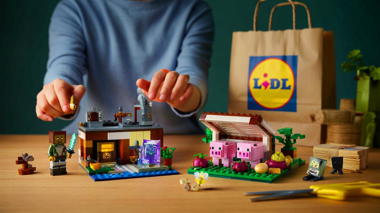 Ce bon plan Lidl avant le Black Friday 2025 met des LEGO Minecraft sous les 15 euros, voici les coffrets qui font déjà craquer les parents