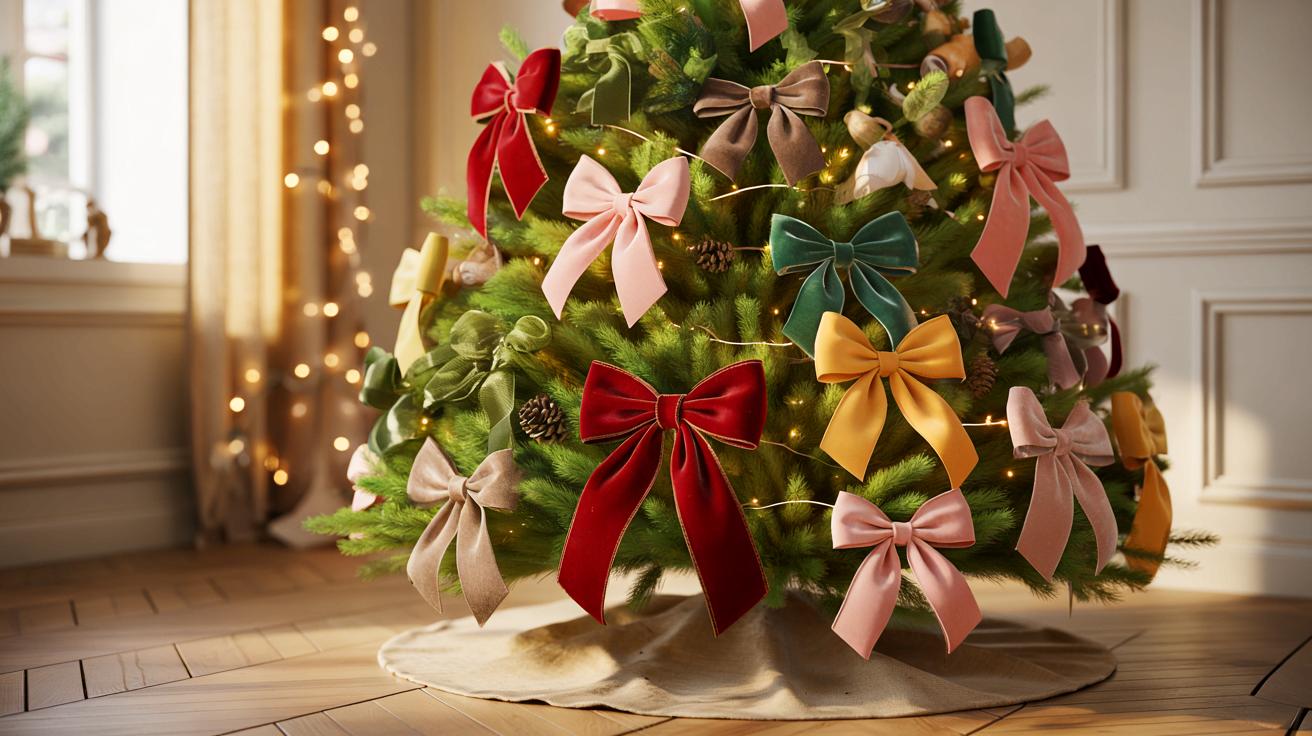 Ce bowcore vu chez Maisons du Monde en décembre 2025 s&rsquo;invite sur le sapin de Noël et change l&rsquo;ambiance en un détail