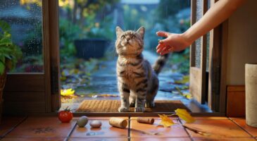 Ce chat qui rapporte des trésors du jardin en automne 2025 intrigue de plus en plus de propriétaires et révèle un langage d’amour méconnu