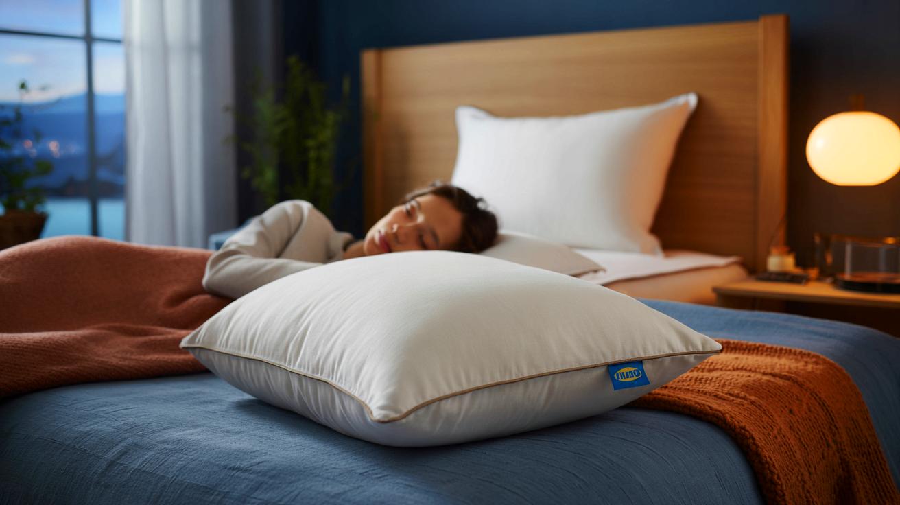 Ce coussin IKEA inspiré des hôtels 5 étoiles fait parler en novembre 2025, et il change la donne pour dormir sur le dos ou le côté