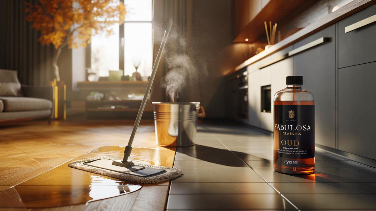 Ce désinfectant Fabulosa à 2,10 € a fait briller mes sols et laissé une odeur d&rsquo;hôtel chez moi, idéal pour l&rsquo;automne 2025