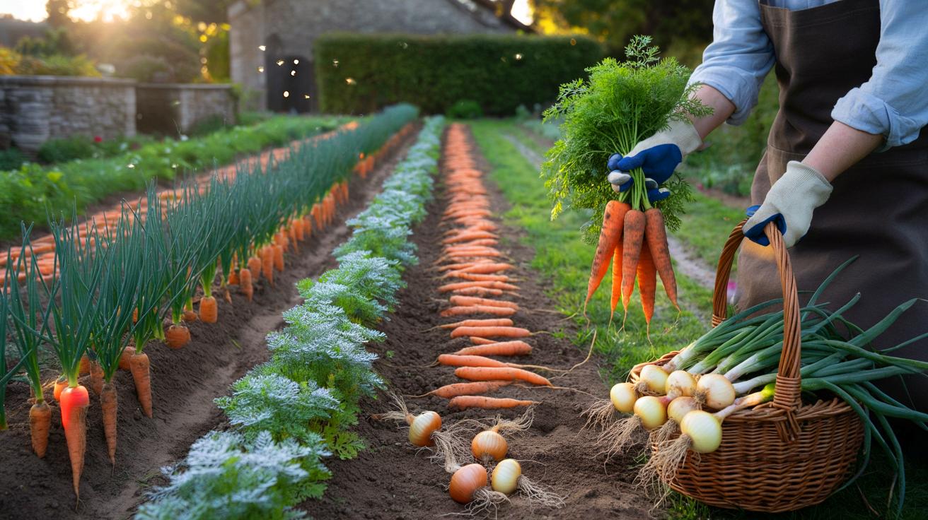 Ce duo carotte oignon surprend les jardiniers en novembre 2025 et renforce la récolte grâce à un effet anti-parasites encore méconnu