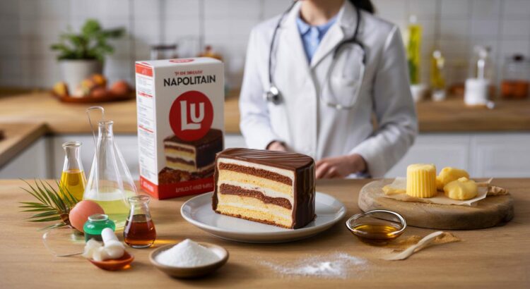 Ce gâteau au supermarché pointé par un médecin généraliste inquiète en 2025, le Napolitain de LU et ses additifs passés au crible
