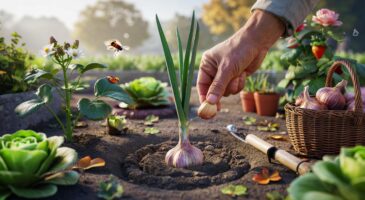 Ce geste avec une gousse d&rsquo;ail au potager, testé en décembre 2025, intrigue les jardiniers et promet des récoltes plus sereines