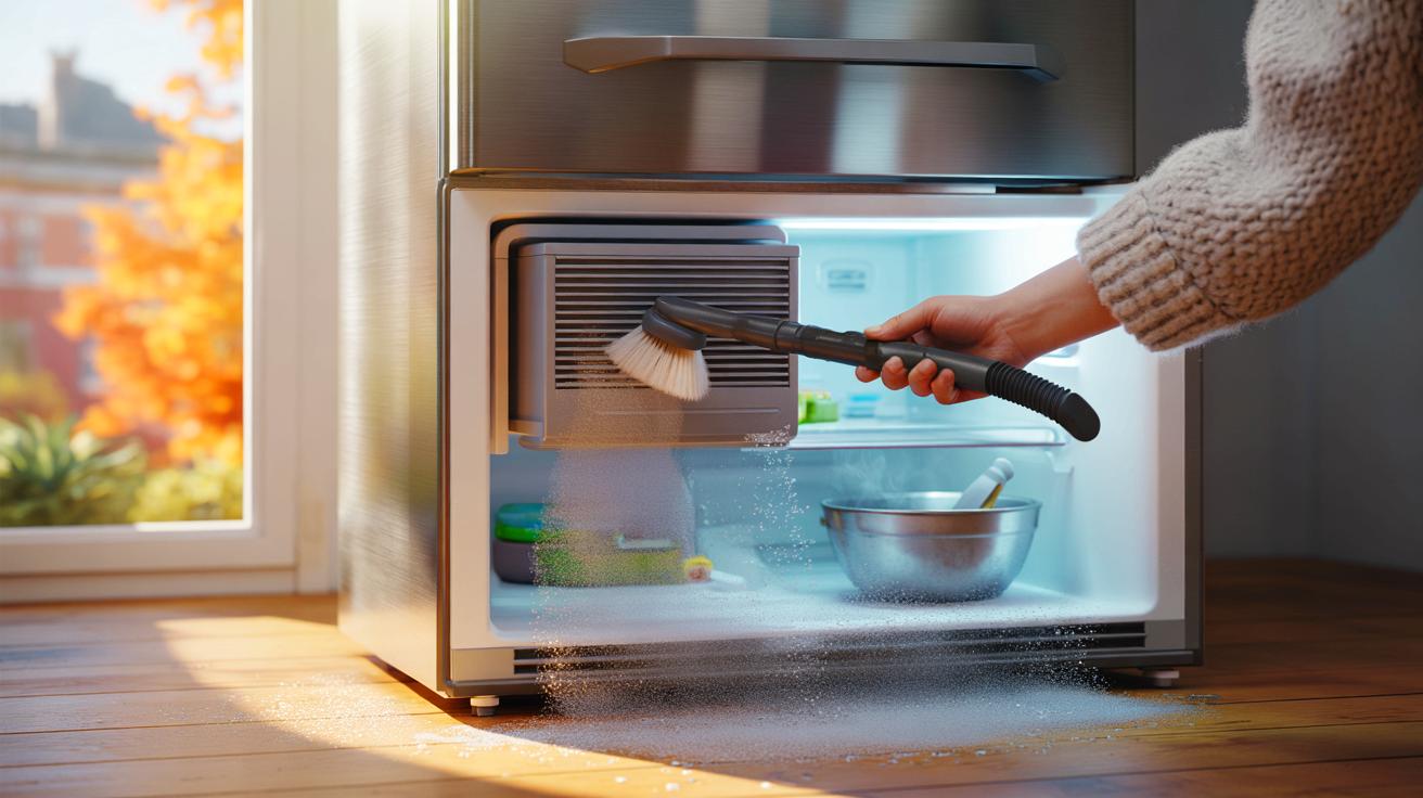 Ce geste simple en octobre 2025 sur le frigo que tout le monde oublie réduit la facture d’électricité et prépare la maison pour l’hiver