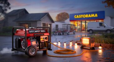 Ce groupe électrogène 3000 w à 459 € chez Castorama intrigue en novembre 2025, voici ce que cache l&rsquo;offre Mecafer MF3800