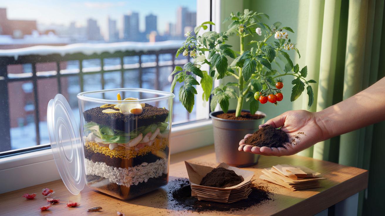 Ce mélange maison gratuit qui remplace le terreau fait un carton cet hiver 2025, mais un détail change tout pour vos plantes en pot