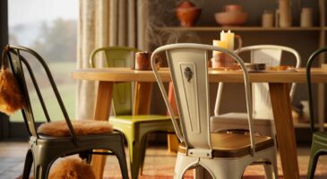 Ce modèle mythique de Tolix devient enfin accessible en 2025, la chaise A au prix atelier s’invite dans nos intérieurs pour l’automne-hiver