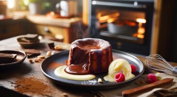 Ce moelleux au chocolat de novembre 2025 promet une croûte fine et un cœur coulant, prêt en 20 minutes, et cache une astuce simple