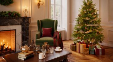 Ce Noël 2025, le style Ralph Lauren vu sur TikTok et Pinterest réveille une nostalgie chic que nos intérieurs français réclament