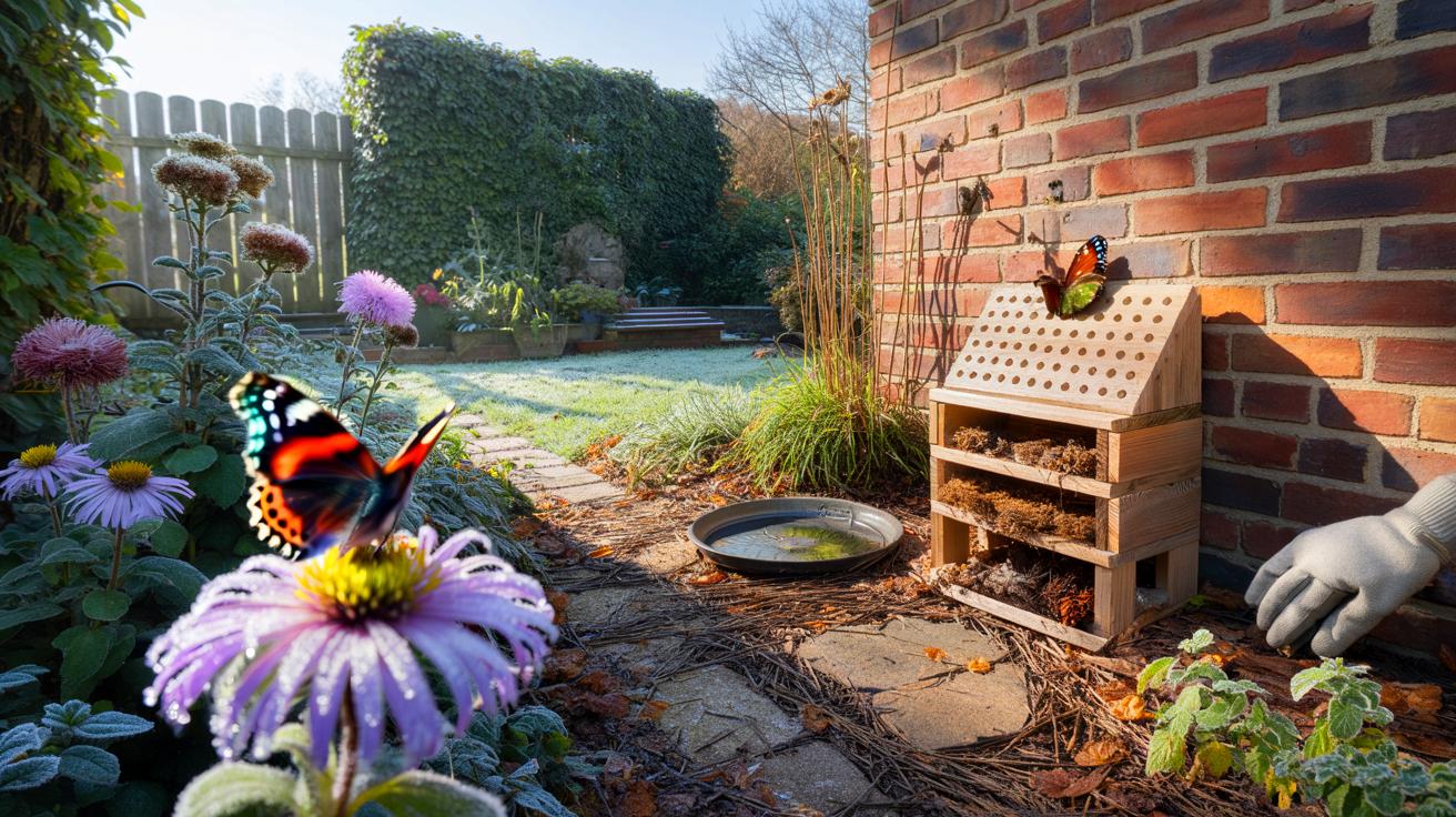 Ce novembre 2025, voici les gestes simples qui sauvent les papillons du froid et transforment votre jardin en refuge discret