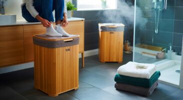 Ce panier à linge Lidl de 55 litres fait aussi tabouret avec un prix qui change tout pour l&rsquo;hiver 2025