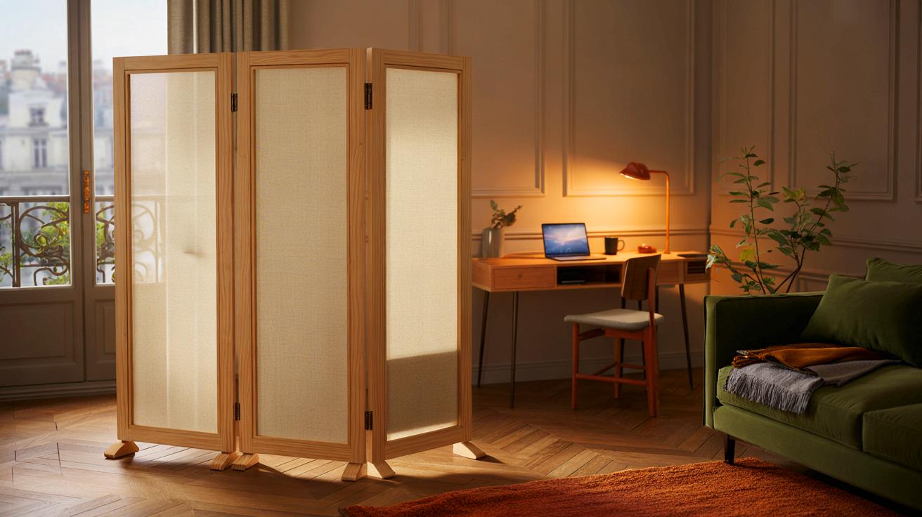 Ce paravent IKEA GLAMBERGET repéré en novembre 2025 remplace la verrière et change tout dans le salon sans gros travaux