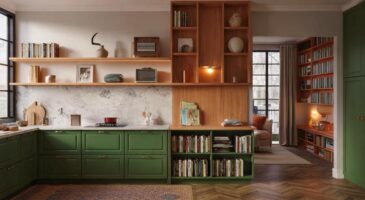 Ce pari déco pour 2026 dans la cuisine fait oublier les rangements standards, et vous ne verrez plus votre espace pareil