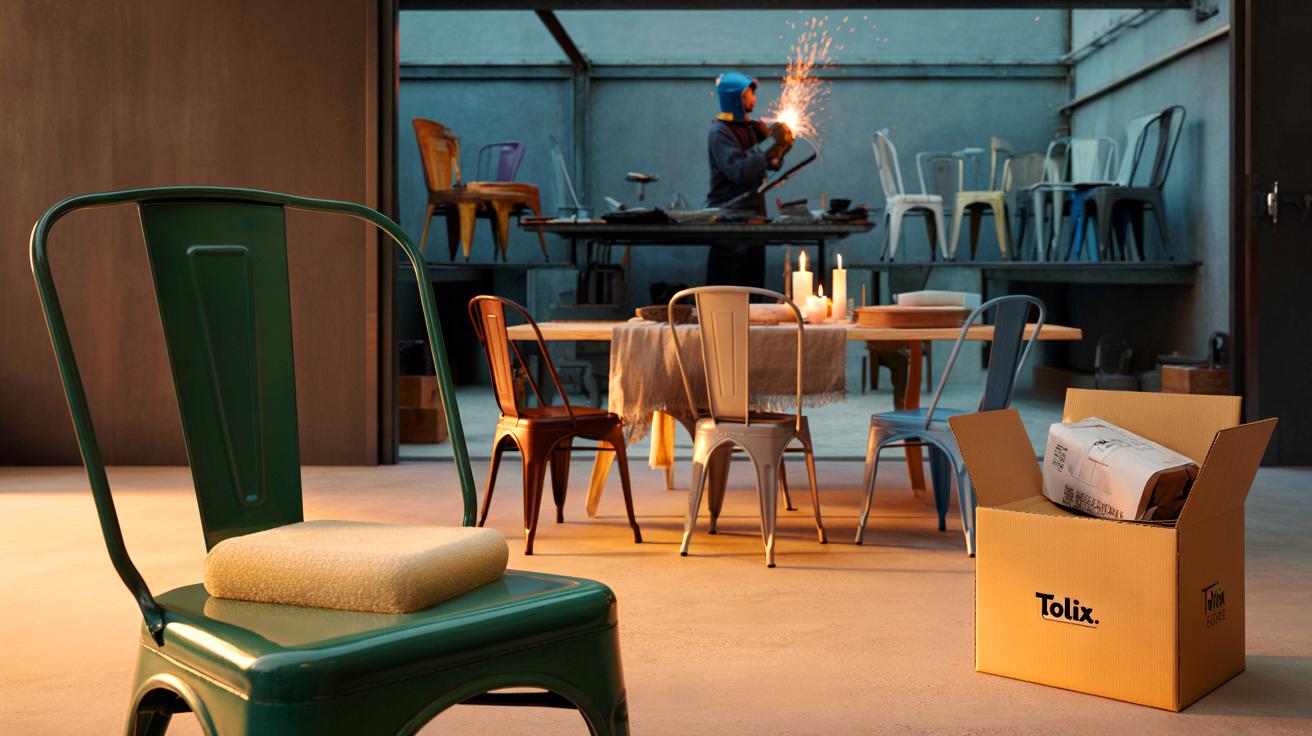 Ce prix direct en novembre 2025 sur la chaise A de Tolix intrigue les pros de la déco et ouvre la porte à un mythe français