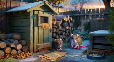 Ce recoin du jardin se transforme en nid à souris à l’approche de l’hiver 2025, voici les signes qui doivent vous alerter