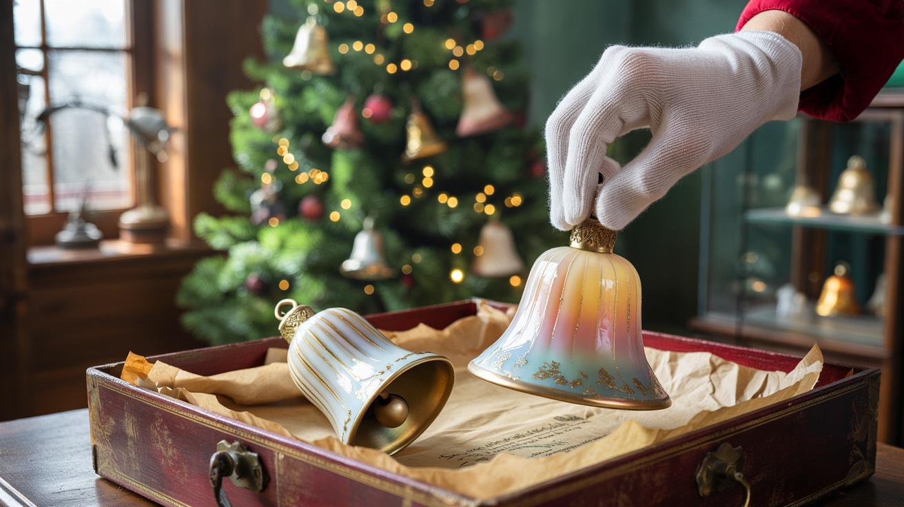 Ce retour inattendu des cloches de Noël vintage affole les collectionneurs fin 2025 et fait grimper les prix au-delà de 200 €