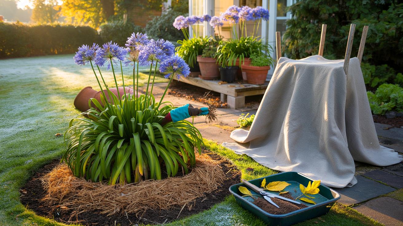 Ce rituel de décembre pour les agapanthes assure une floraison généreuse au printemps 2026, mais un détail méconnu peut tout compromettre