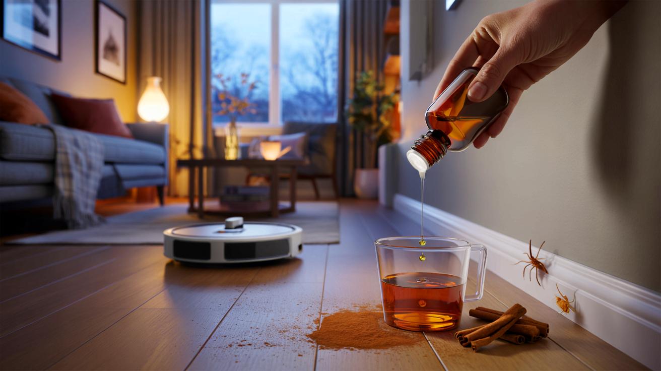 Ce robot aspirateur-laveur et une huile essentielle font fuir les araignées en novembre 2025, mais un détail change tout