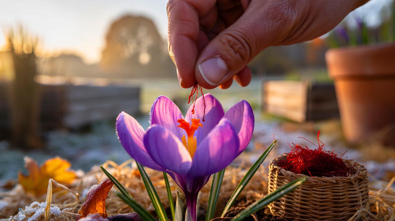 Ce safran planté début novembre cache un secret inattendu au jardin, et ceux qui récoltent ces pistils en parlent encore