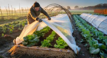 Ce secret de maraîcher en novembre 2025 pour protéger les légumes du gel sans serre et sauver un potager entier tout l&rsquo;hiver