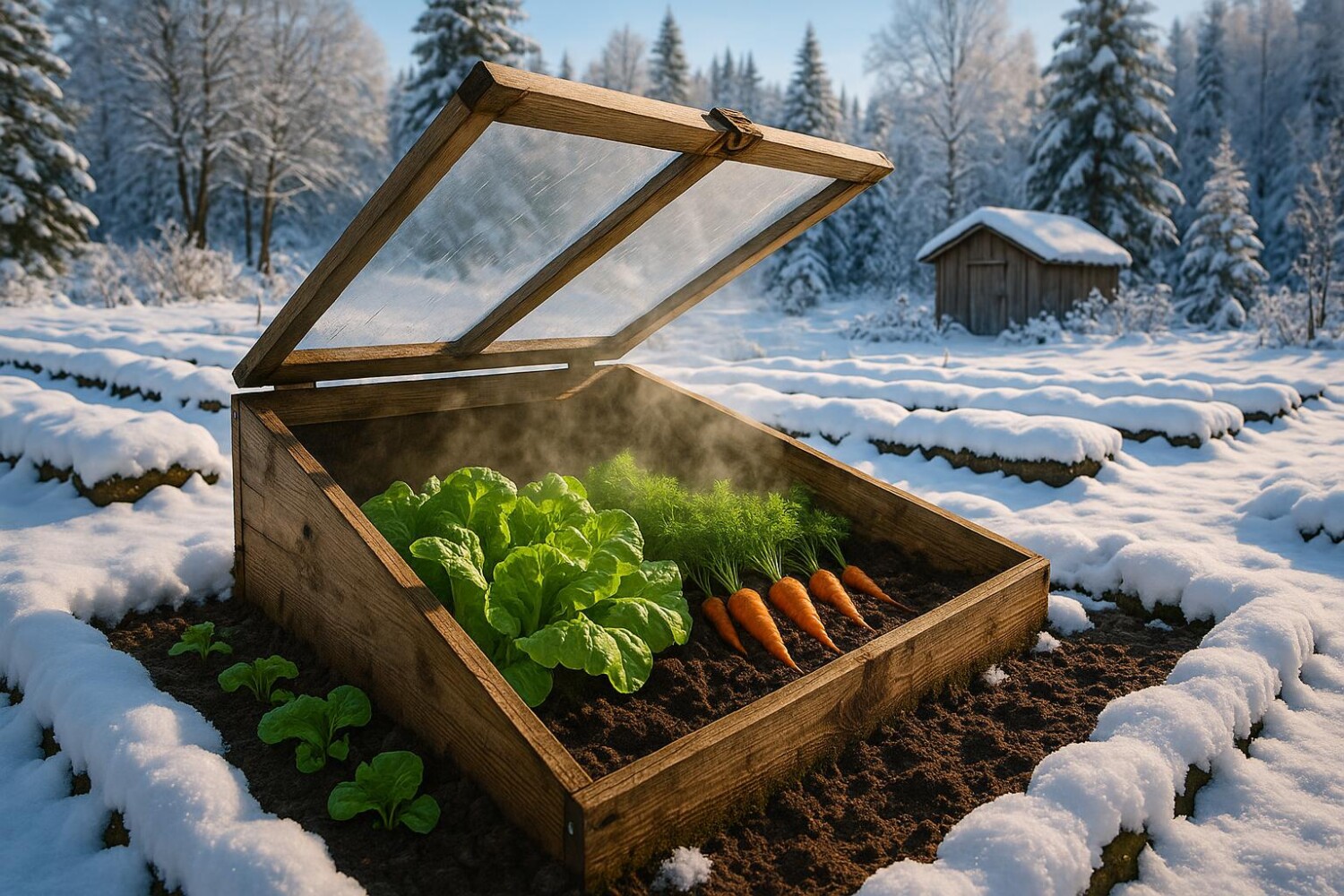 Ce secret venu du Nord ridiculise les maraîchers français en plein hiver, sans serre ni chauffage