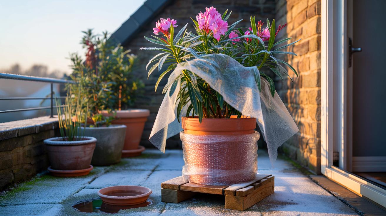 Ce signal d’octobre 2025 qui menace vos lauriers roses en pot, et pourquoi tant de jardiniers se trompent encore