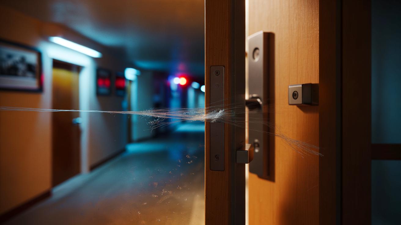 Ce signe discret sur votre porte alerte la police en 2025, et indique aux voleurs que votre logement est vide