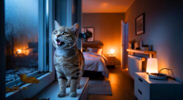 Ces miaulements nocturnes qui brisent le sommeil en novembre 2025 : voici les signes à surveiller et les gestes qui apaisent un chat