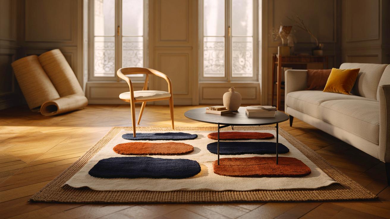 Ces tapis berbères à losanges s&rsquo;effacent des salons fin 2025, voici les alternatives validées par les décorateurs pour un hiver plus chaleureux