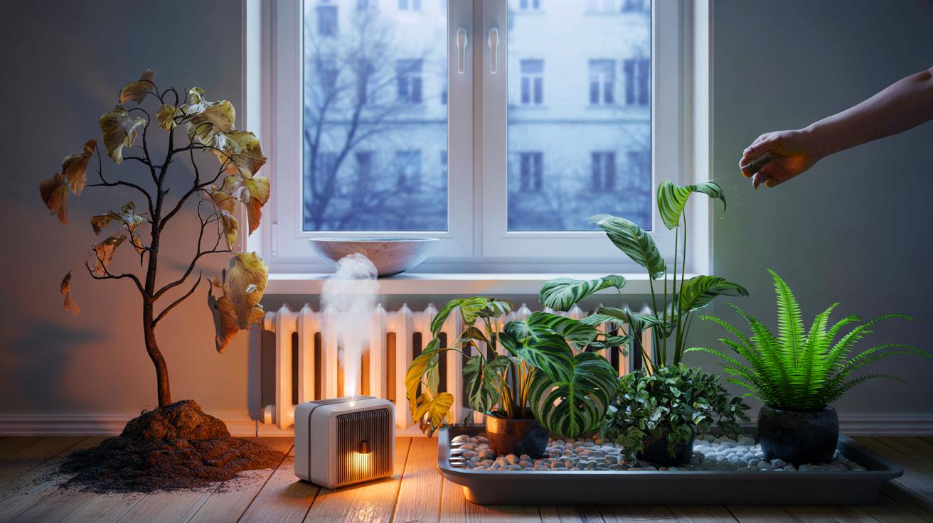 Cet air sec qui tue vos plantes dès novembre 2025 dans les appartements chauffés : voici les gestes de pros pour sauver votre jungle verte