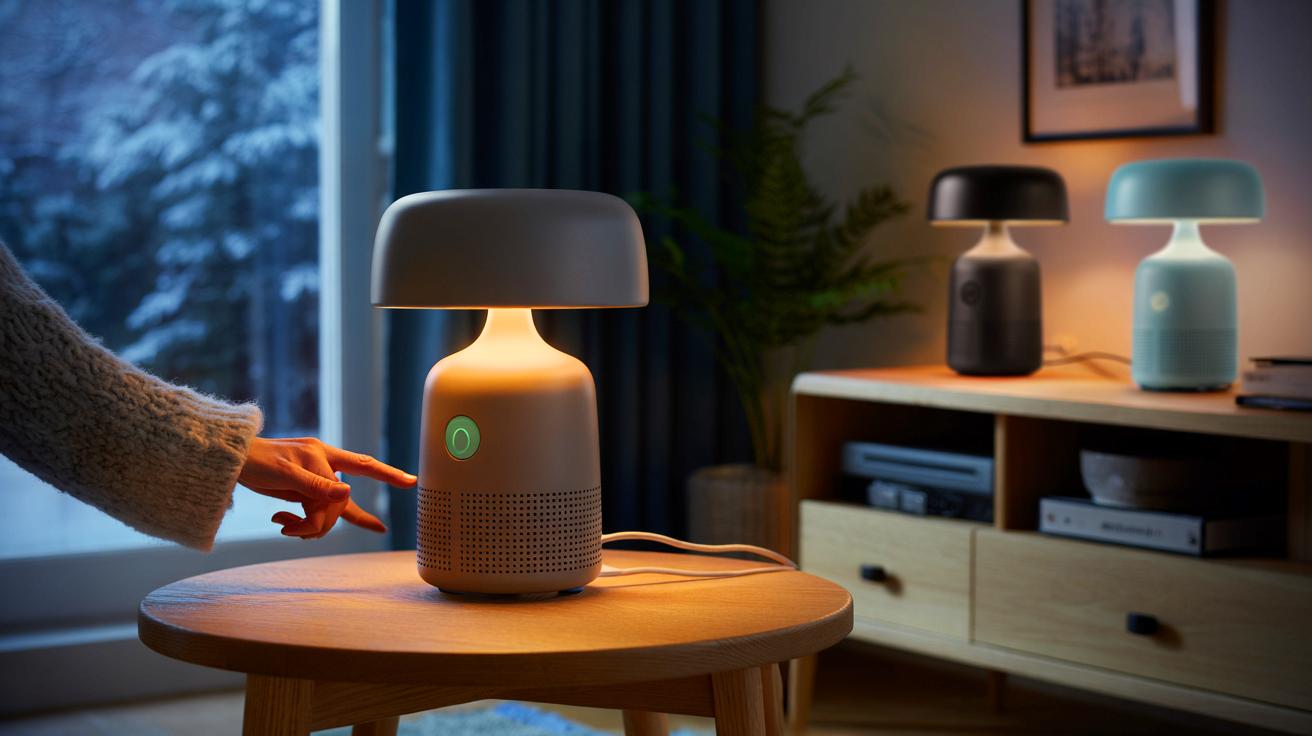 Cette lampe IKEA fin 2025 cache une fonction inattendue qui pourrait rendre vos soirées d&rsquo;hiver inoubliables sans exploser le budget