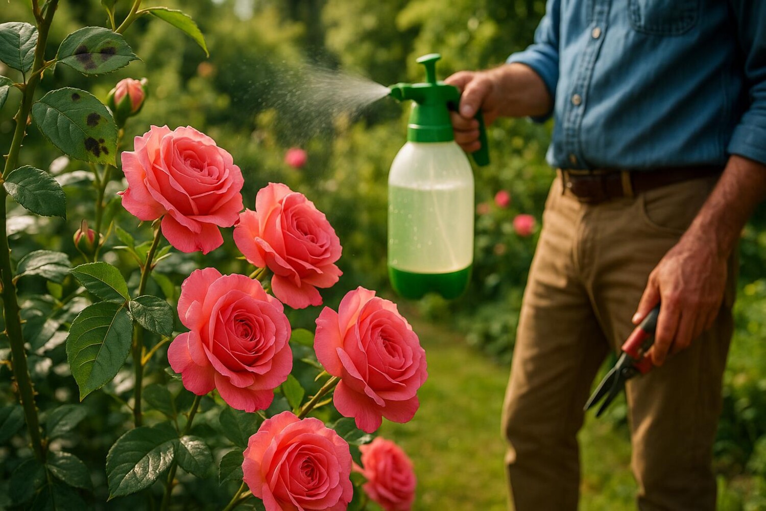 Cette maladie ravage vos rosiers : ces remèdes de grand-mère à base de produits du placard