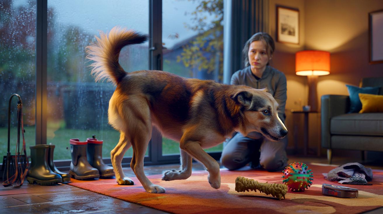 Chien qui tourne en rond pour sa queue en novembre 2025, ce signe discret qui interroge et quand consulter