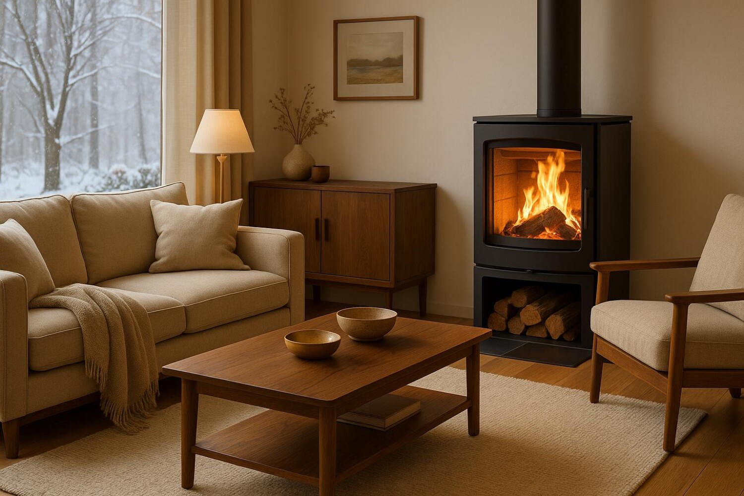 Fini le bois clair scandinave : en 2026, ces essences foncées rendent vos meubles clairs ringards