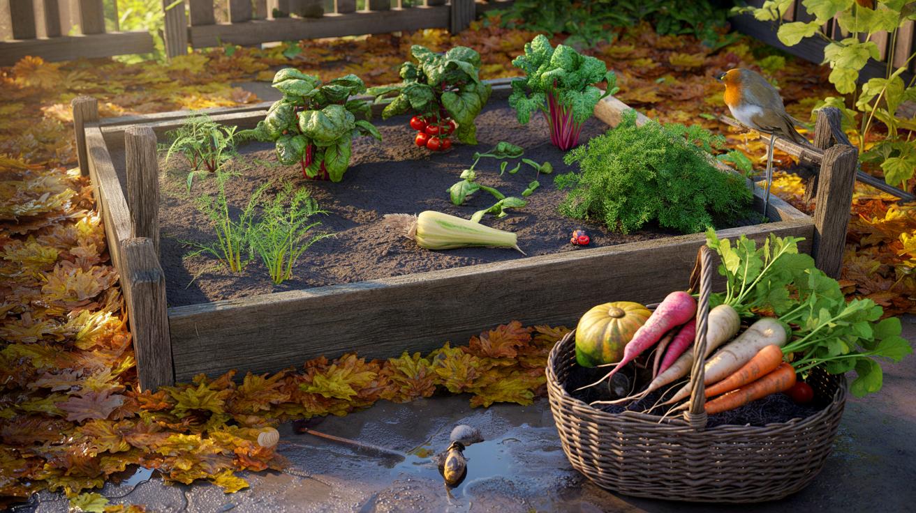 J’ai arrêté de jardiner et mon potager m’a répondu seul, voici ce que l’automne 2025 a fait pousser sans moi