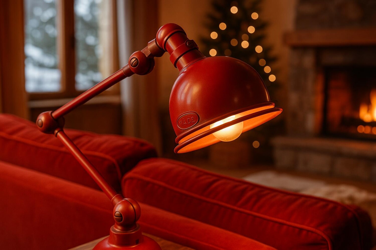 Jieldé : cette lampe culte va transformer votre salon cet hiver si vous osez enfin ces couleurs chez vous