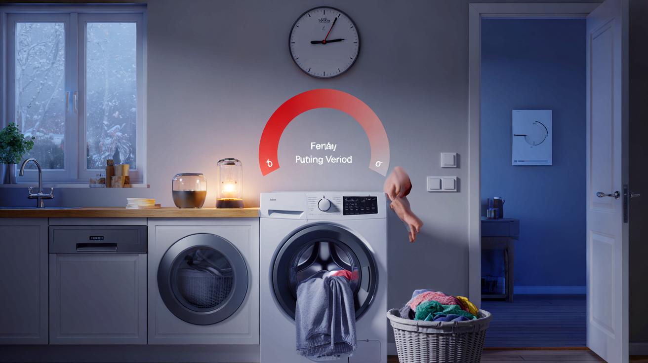 Machine à laver en hiver 2025 ce créneau 18h à 20h à éviter pour alléger la facture selon une experte