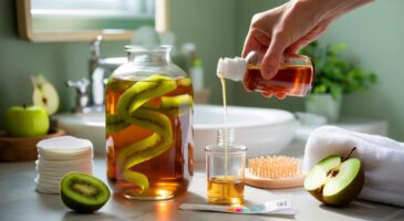 Mélangez des écorces de kiwi avec du vinaigre : le résultat surprend même les experts beauté