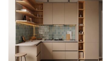 Mini-cuisines 2026, ce mix marbre, carreaux artisanaux et bois naturel qui change tout dans un studio sans sacrifier le style