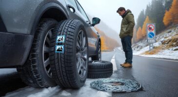 Pneus hiver ou 4 saisons : ce choix que la loi montagne impose dès novembre 2025 inquiète les conducteurs