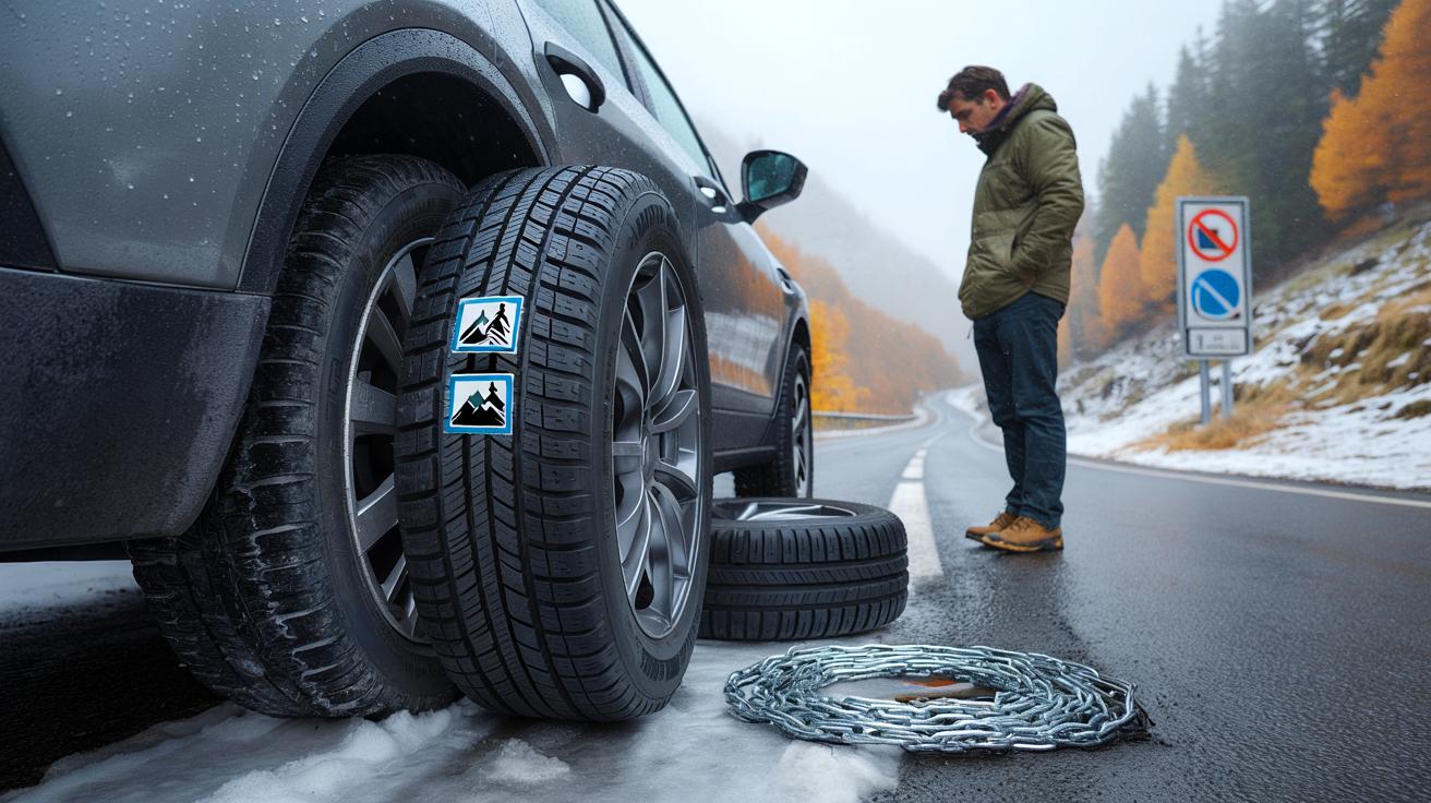 Pneus hiver ou 4 saisons : ce choix que la loi montagne impose dès novembre 2025 inquiète les conducteurs