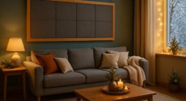 Salon bruyant et froid : arrêtez cette erreur, ce produit Action à 10 € change tout sans perçage