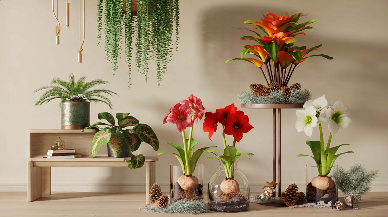 Voici 5 plantes qui font oublier le poinsettia à Noël 2025, avec un effet déco inattendu et durable dans nos intérieurs