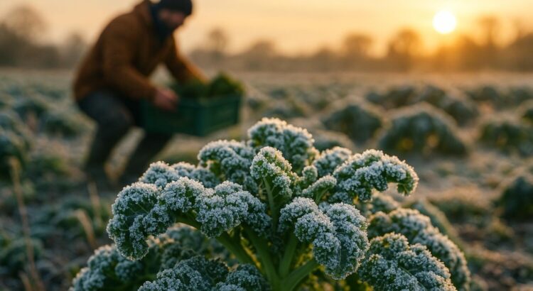 Voici ce légume d’hiver que les maraîchers cachent, et que le gel change en véritable sucre en ce moment